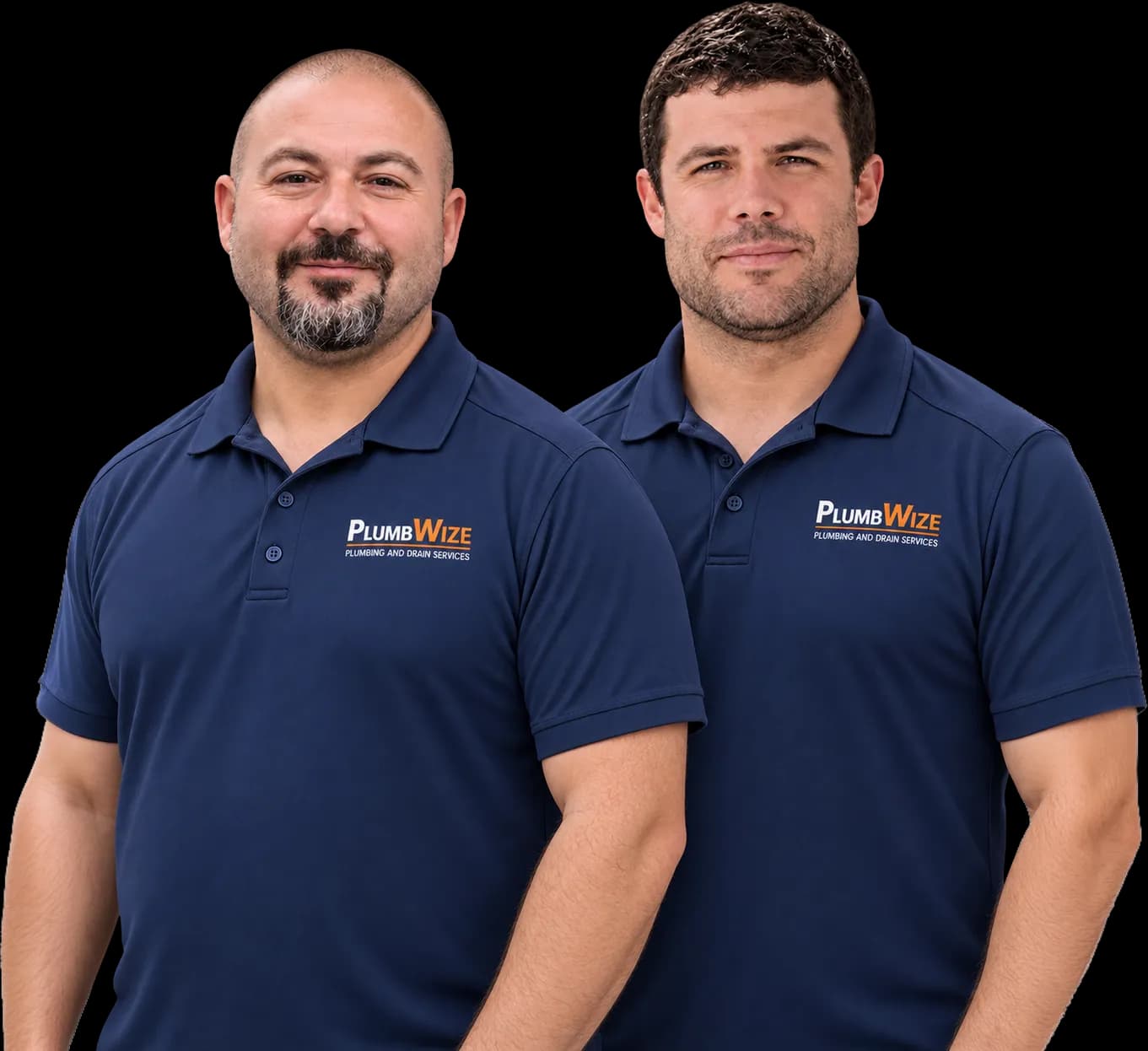 Jason and Zach, the brothers who founded PlumbWize
