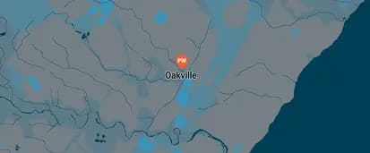 Oakville service area