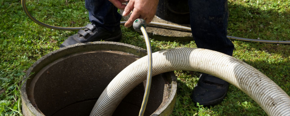 Commercial property drain cleaning